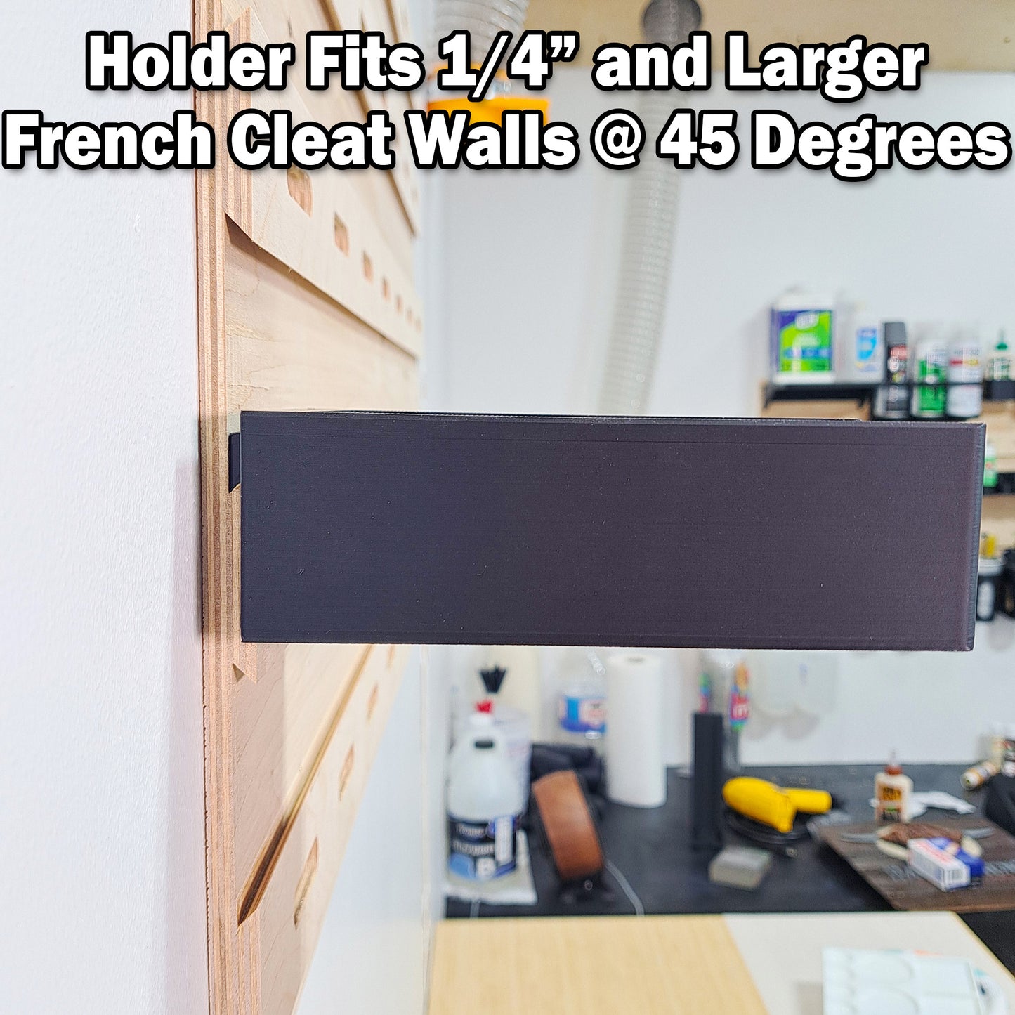 Business Card Holder Box - French Cleat