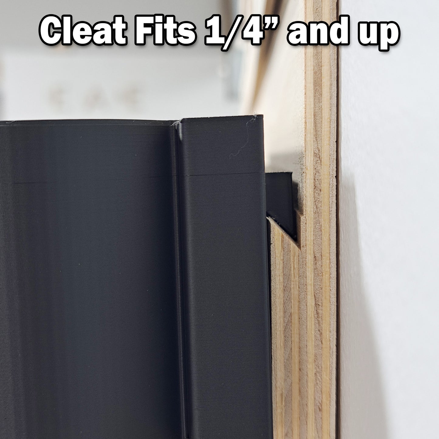 Caulk Tube Holder - French Cleat