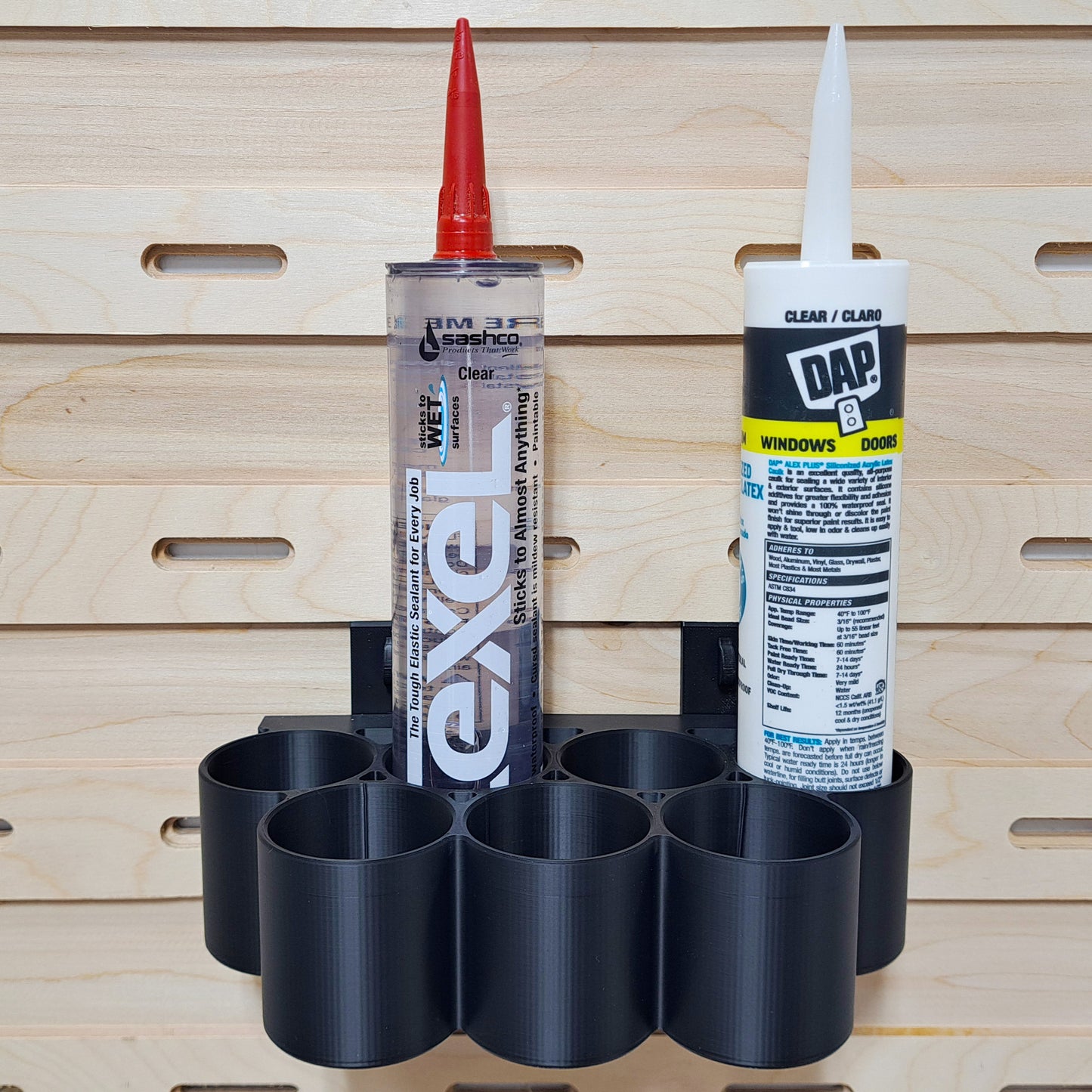 Caulk Tube Holder - French Cleat