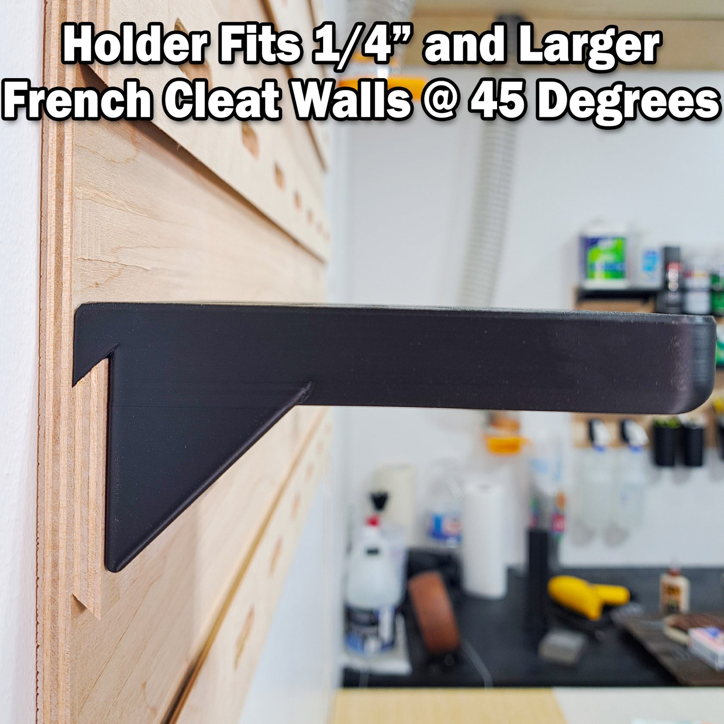 Driver Bit Holder - French Cleat