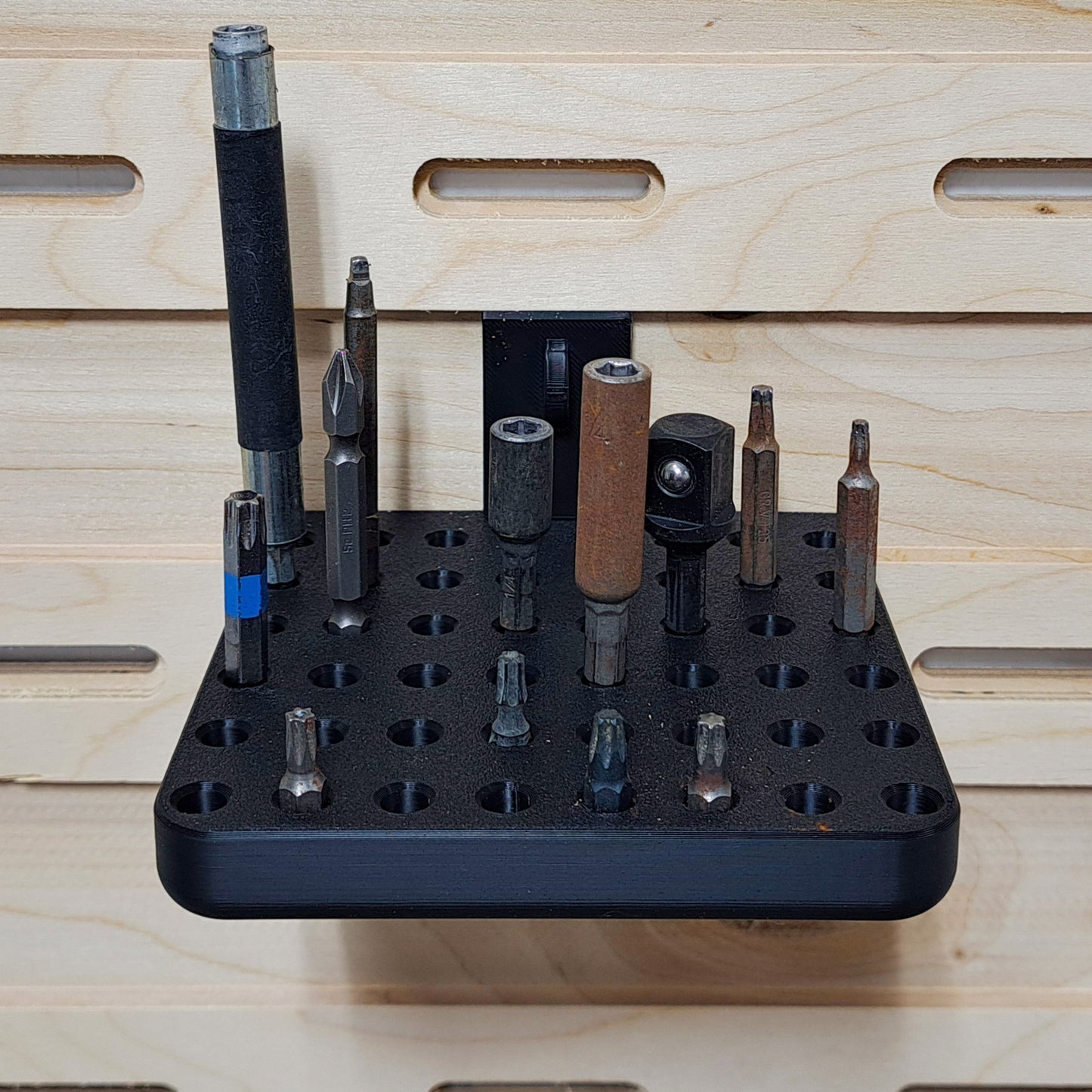 Driver Bit Holder - French Cleat