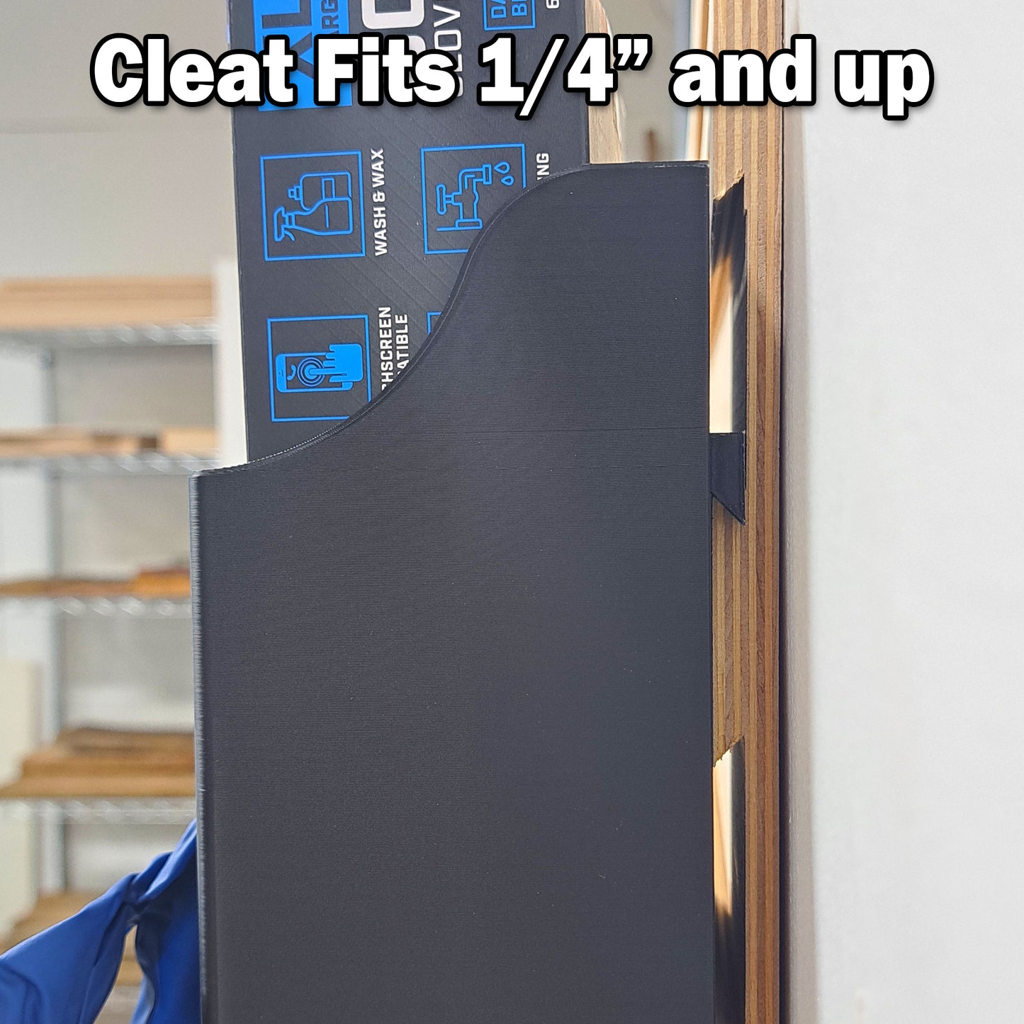 Glove Box Holder - French Cleat