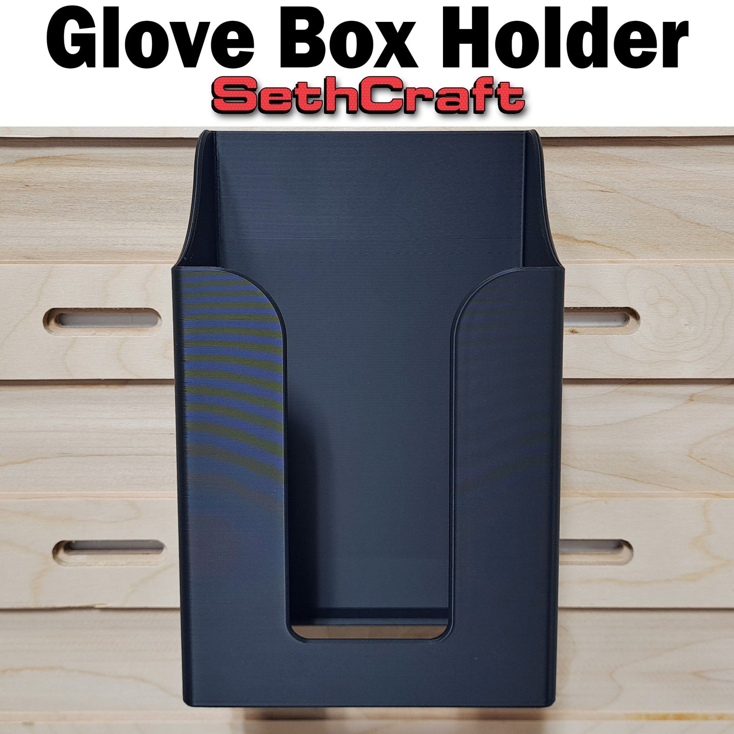 Glove Box Holder - French Cleat