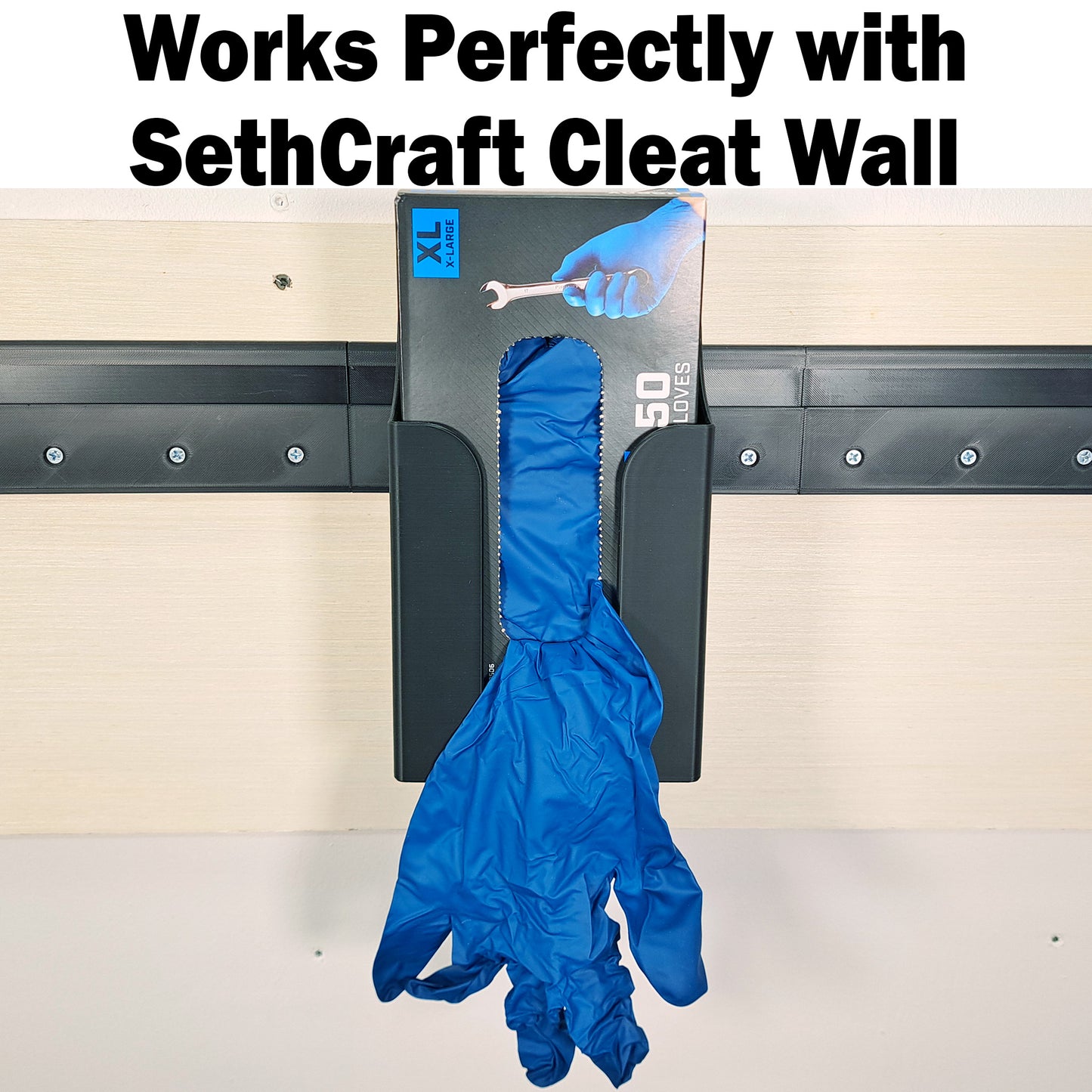 Glove Box Holder - French Cleat