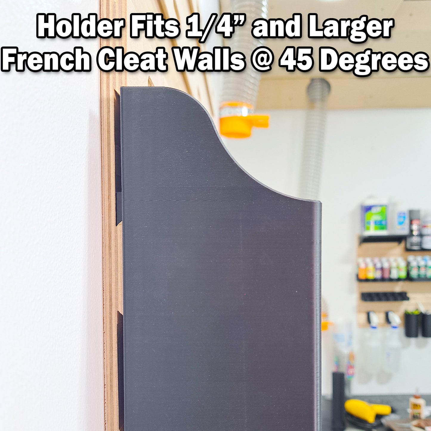 Glove Box Holder - French Cleat