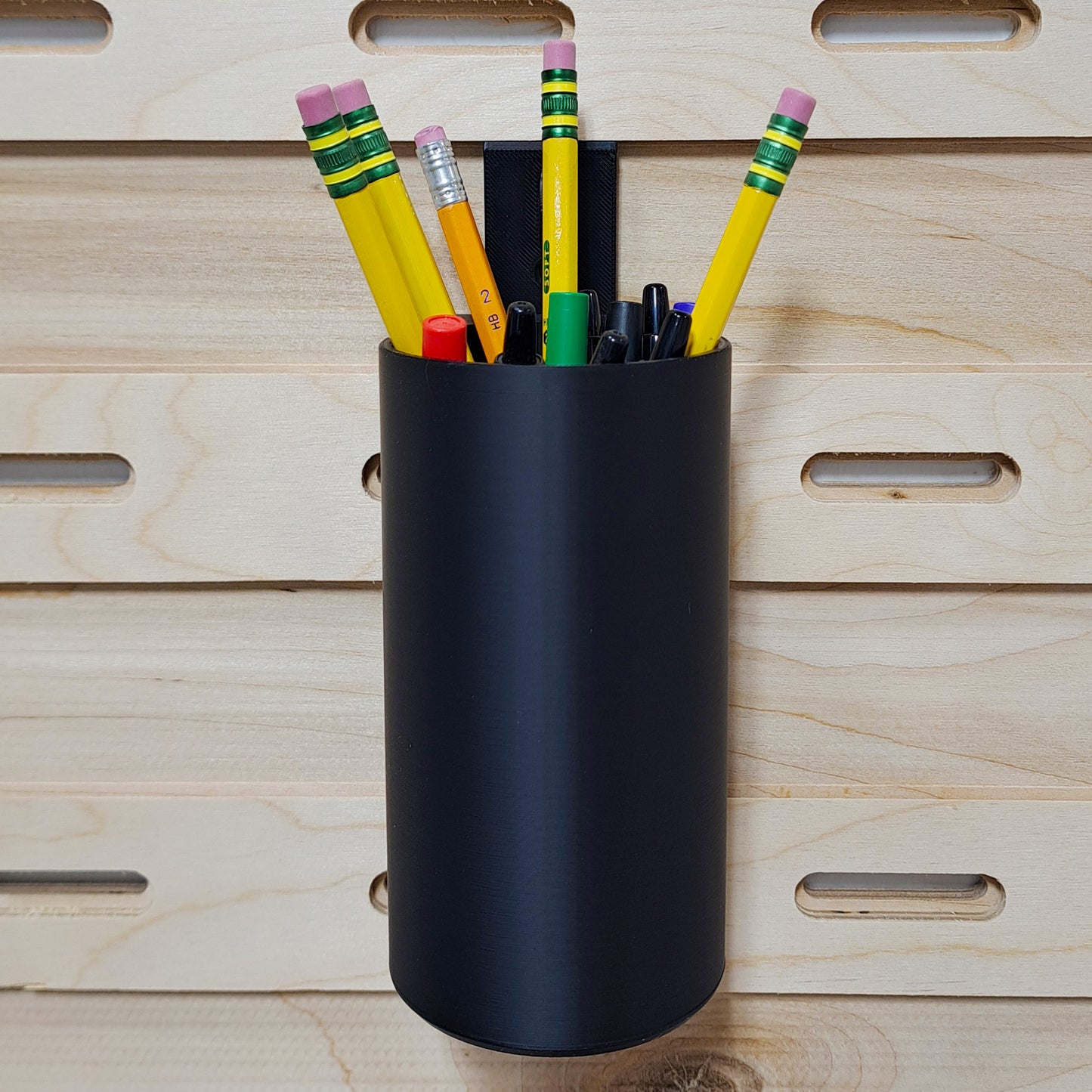 Tall Pen and Pencil Cup - French Cleat