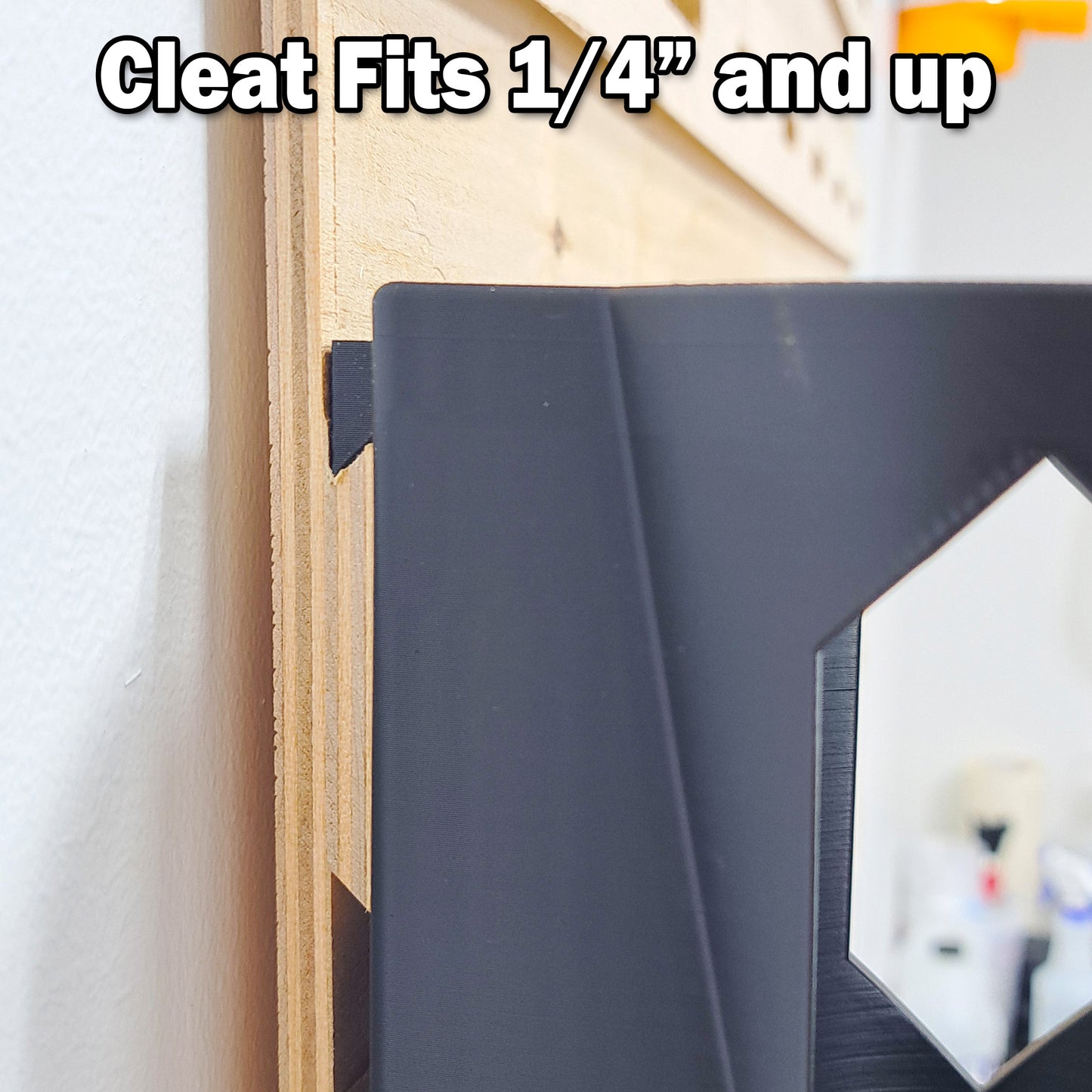 Clear Solo Cup Holder - French Cleat