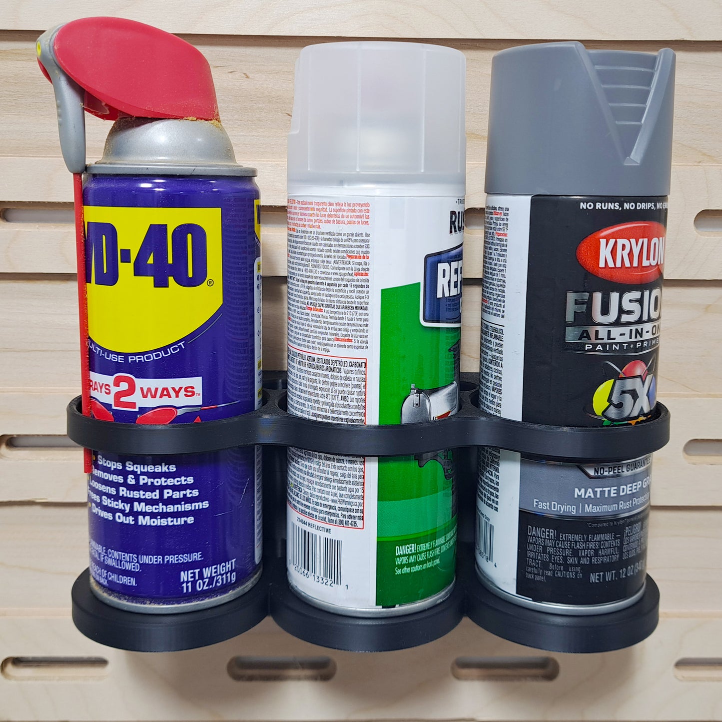 Spray Can Holder - French Cleat