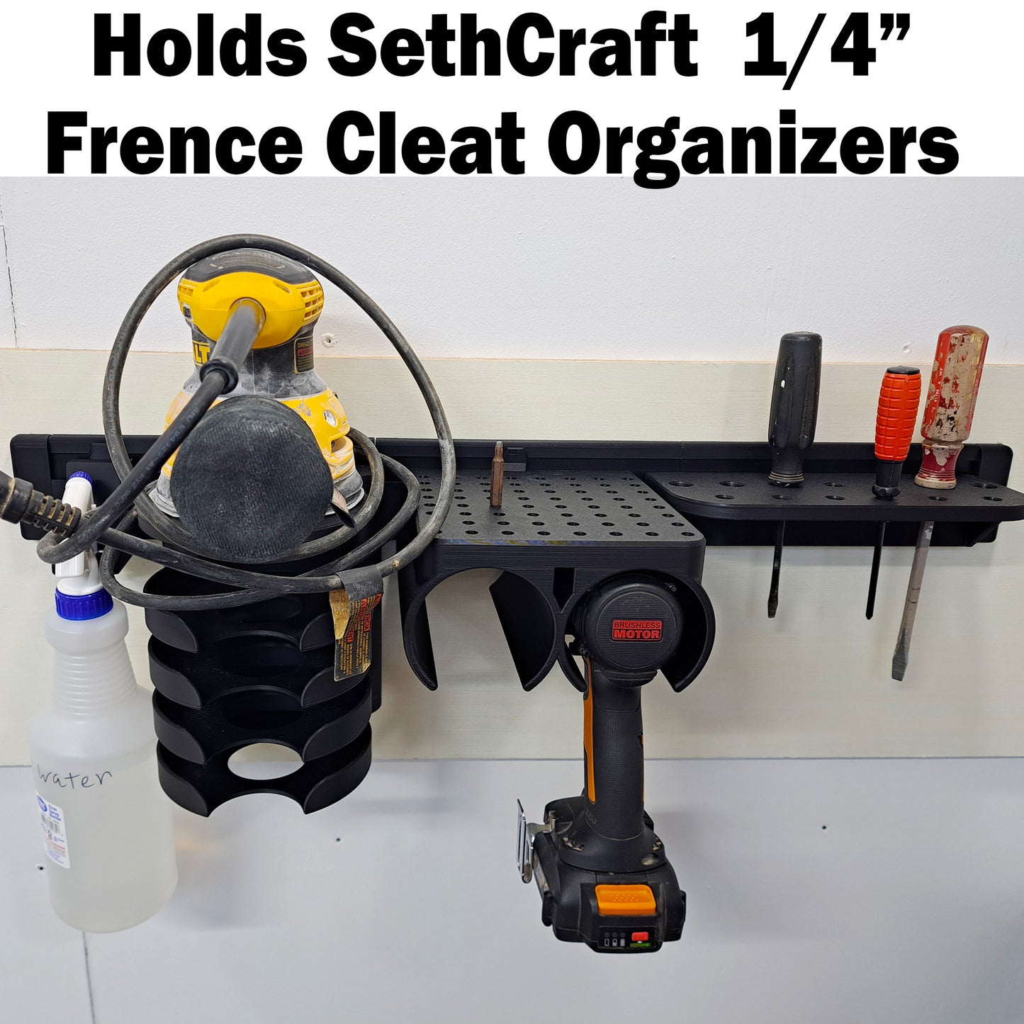 SethCraft French Cleat Wall Panel 3 Pack
