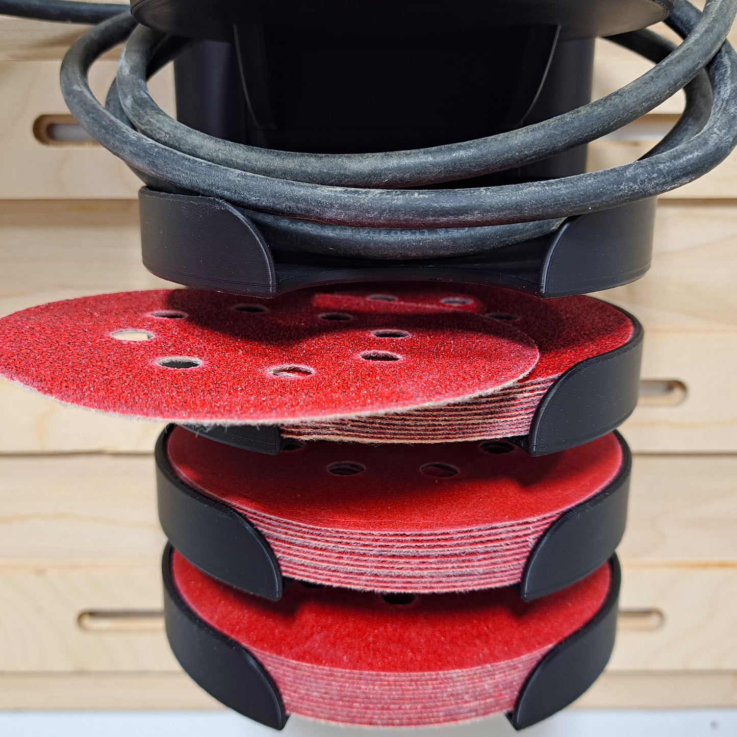 Orbital Sander and Disk Holder - French Cleat
