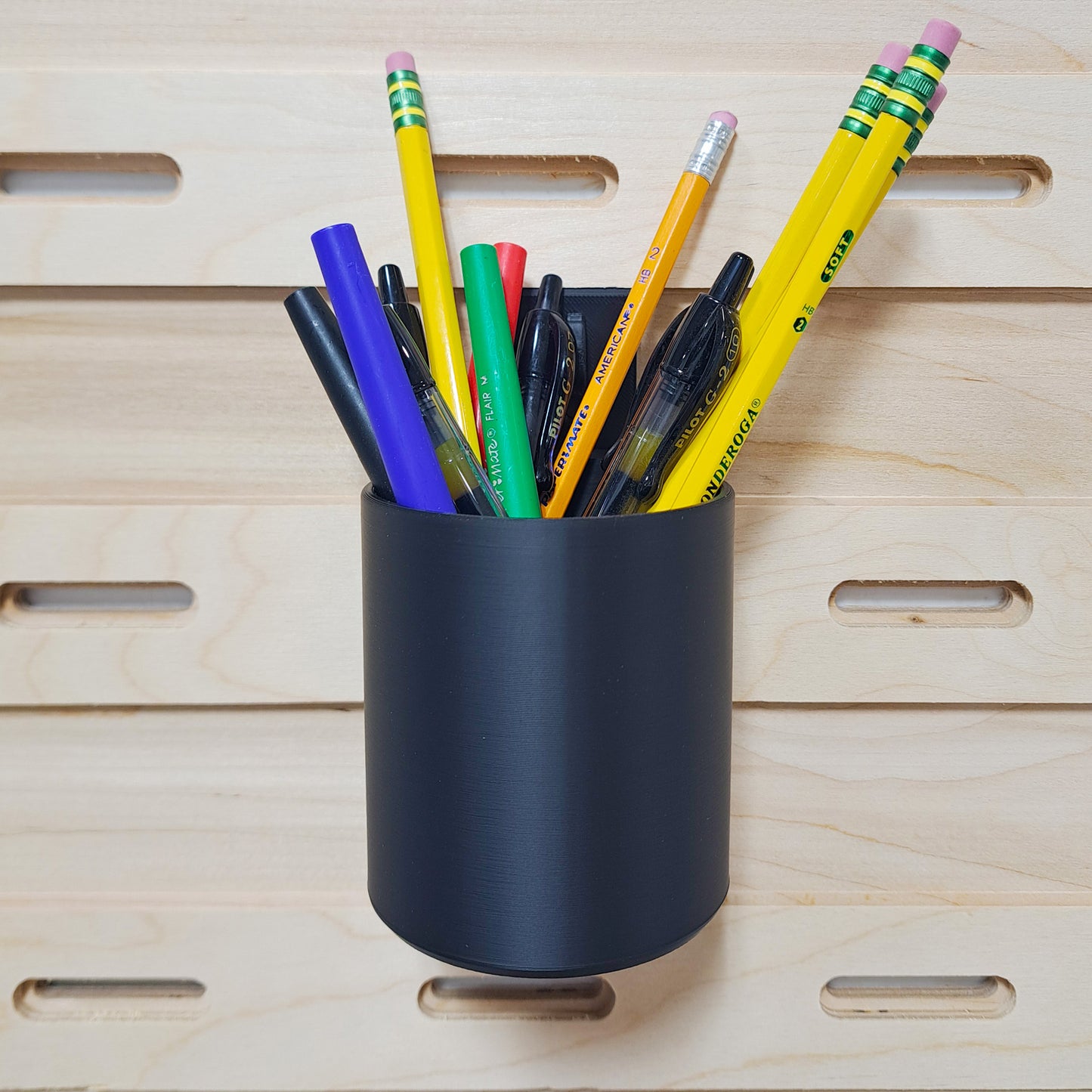 Short Pen and Pencil Cup - French Cleat