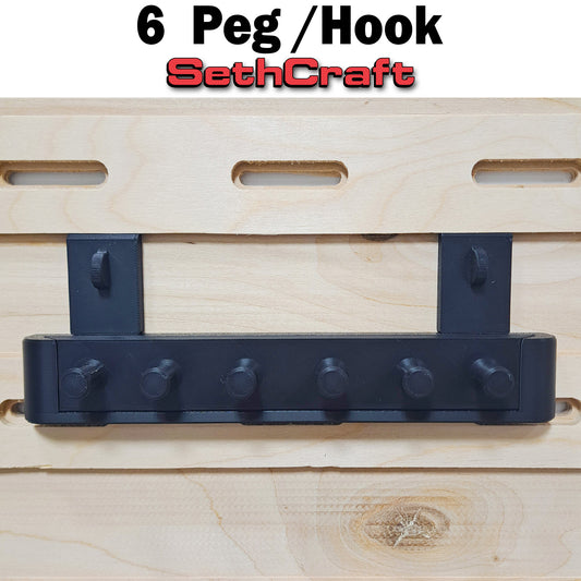 6 Peg Hook - French Cleat