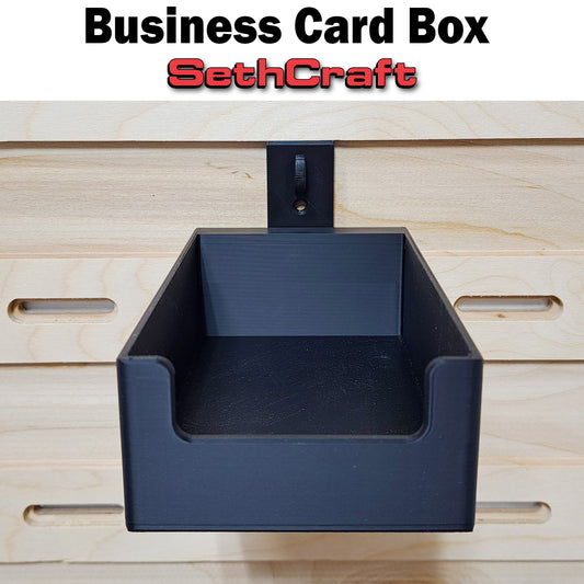 Business Card Holder Box - French Cleat