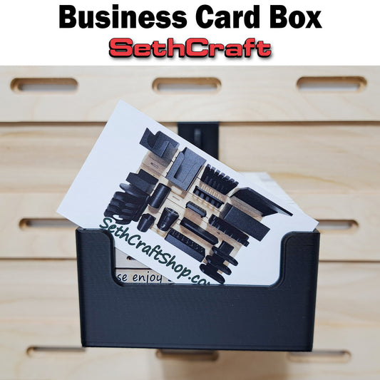 Business Card Holder Box - French Cleat