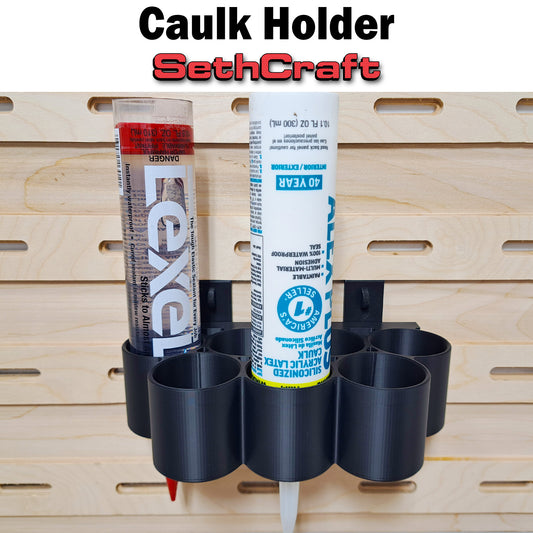 Caulk Tube Holder - French Cleat