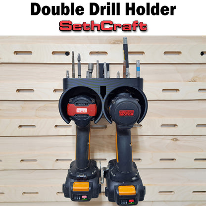 Drill and Impact Driver Holder- French Cleat