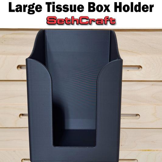 Large Tissue Box Holder - French Cleat