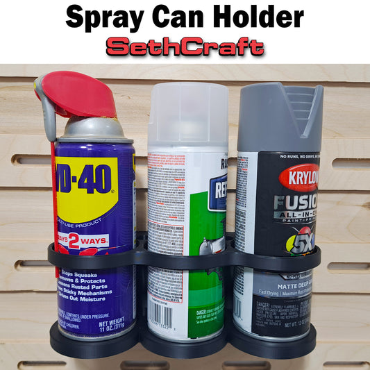Spray Can Holder - French Cleat