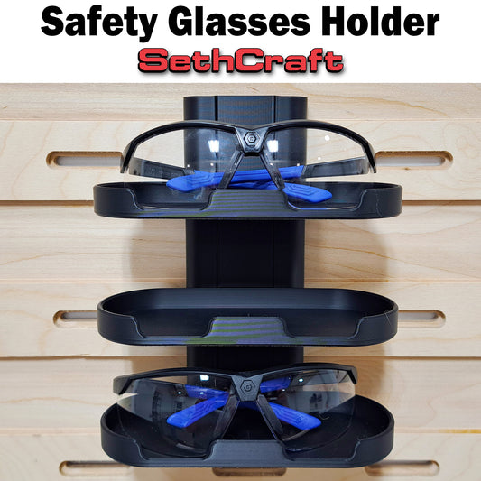 Safety Glasses Holder - French Cleat