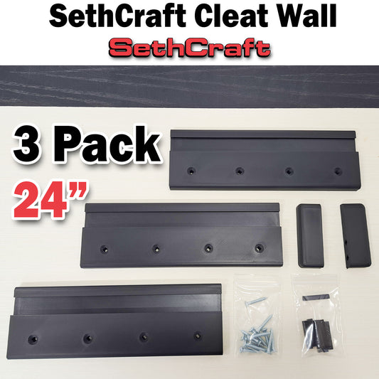 SethCraft French Cleat Wall Panel 3 Pack