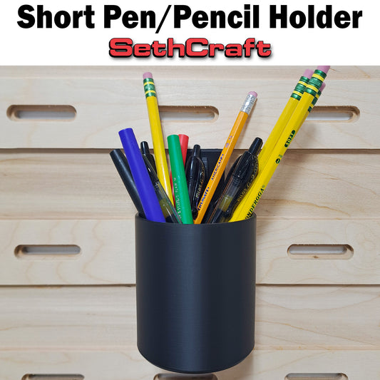 Short Pen and Pencil Cup  - French Cleat