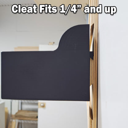 Small Tissue Box Holder - French Cleat