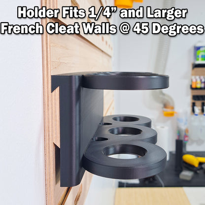 Spray Can Holder - French Cleat