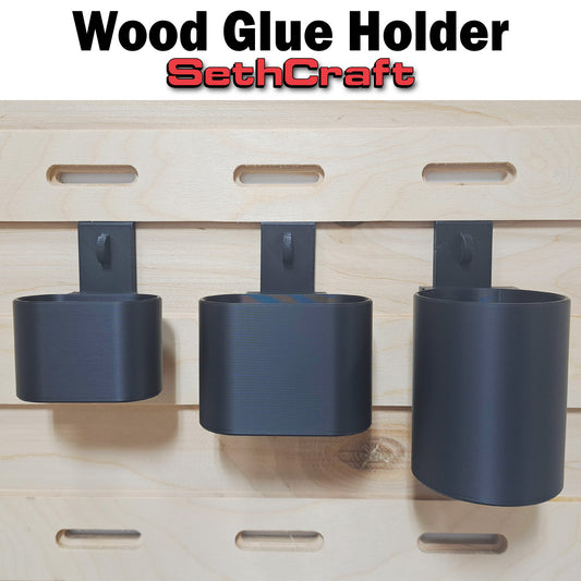 Wood Glue Holder - French Cleat