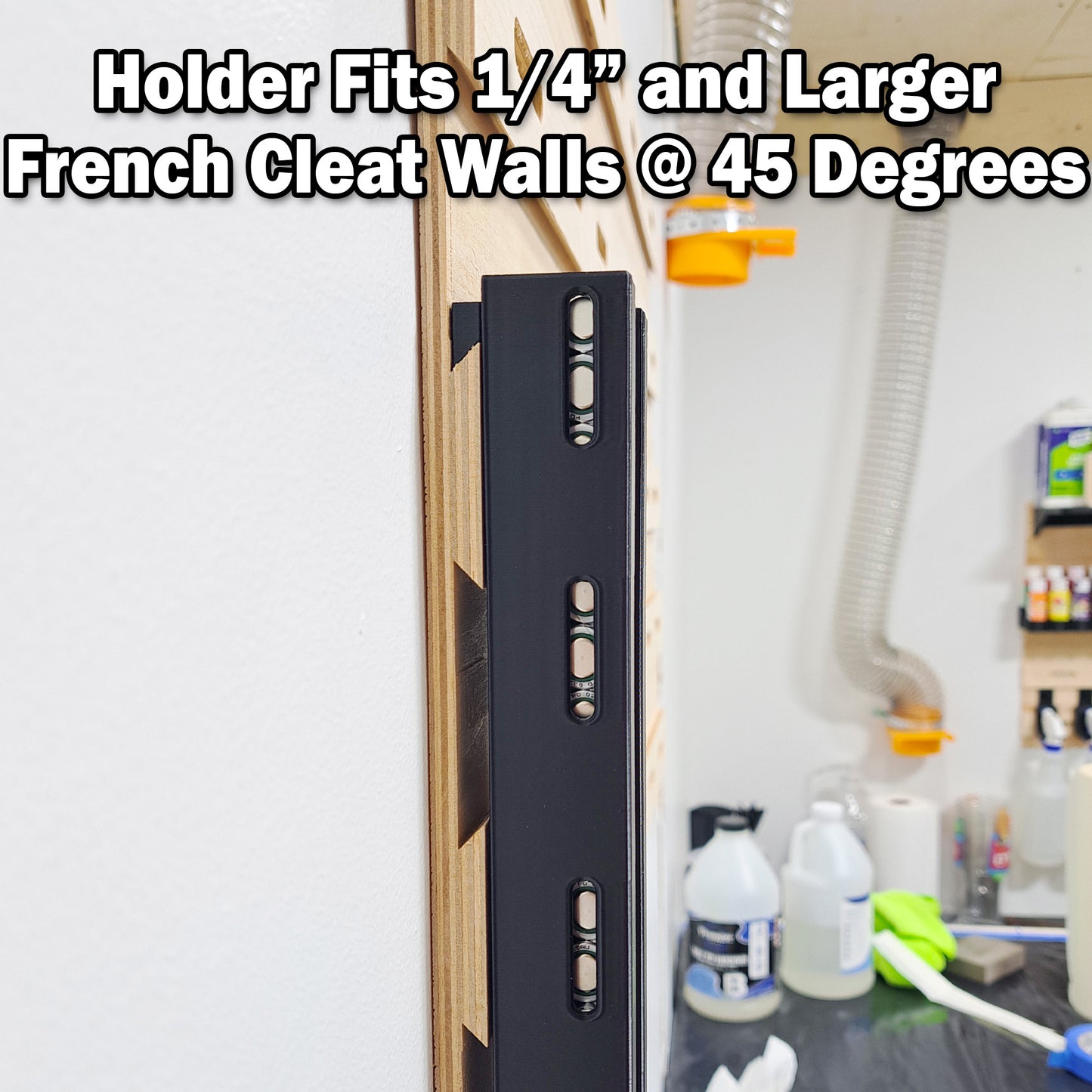 AA Battery Tower - French Cleat