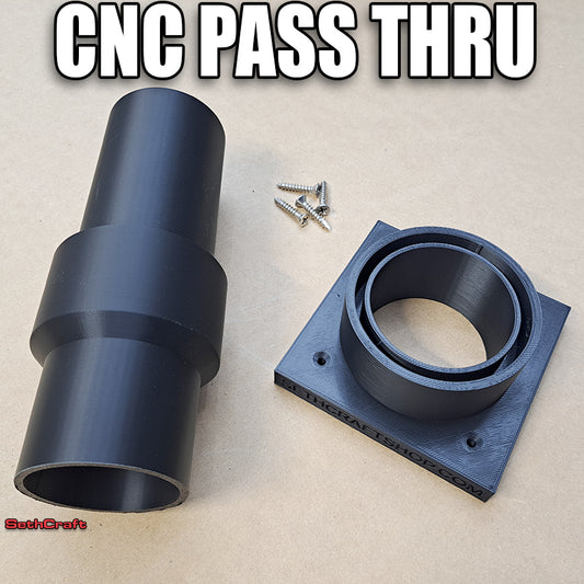 CNC Dust Extractor Wall Pass Thru