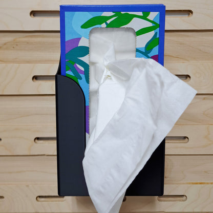 Large Tissue Box Holder - French Cleat