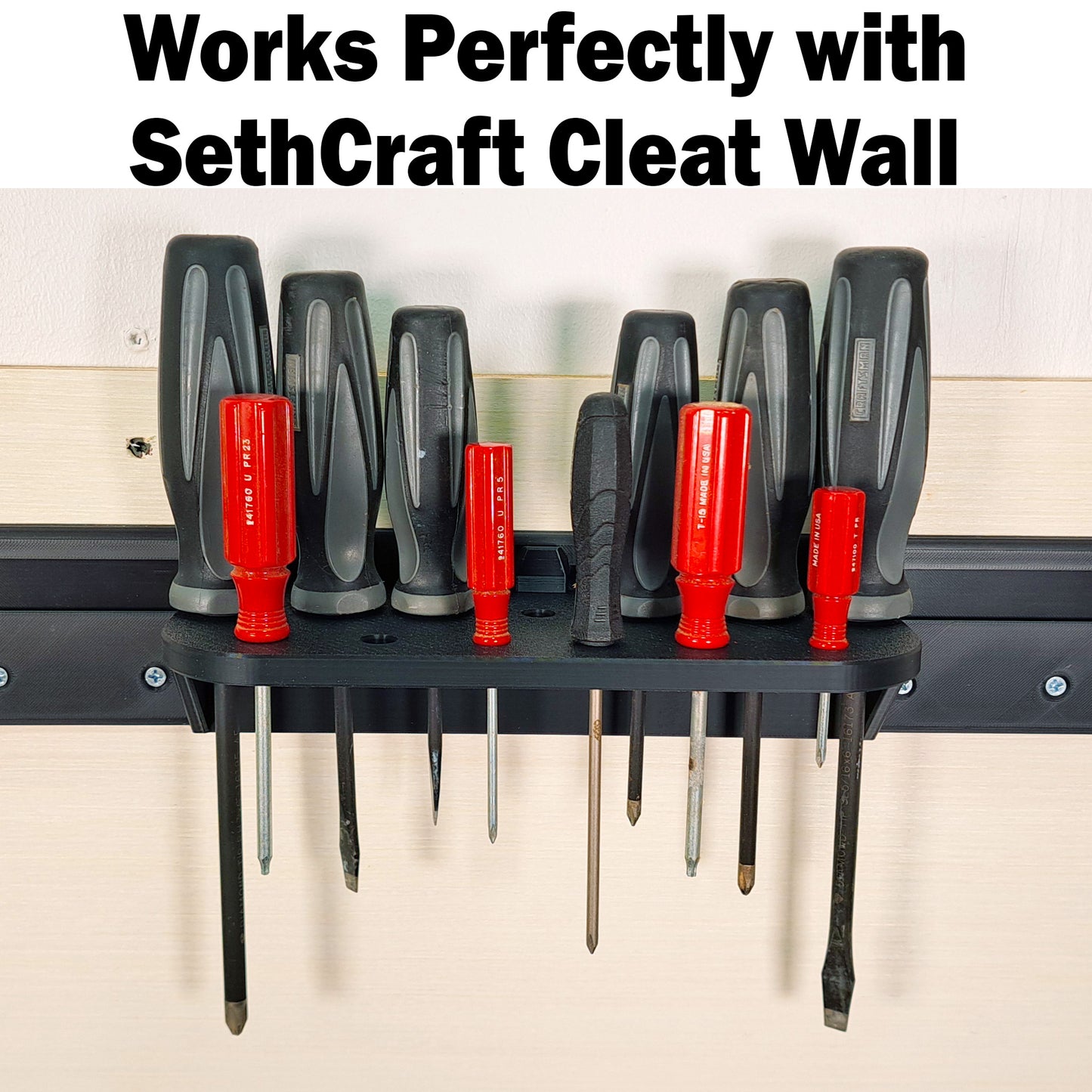 Screw Driver Holder- French Cleat