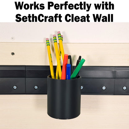Short Pen and Pencil Cup  - French Cleat