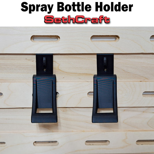 Spray Bottle Holder - French Cleat