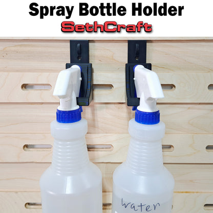 Spray Bottle Holder - French Cleat
