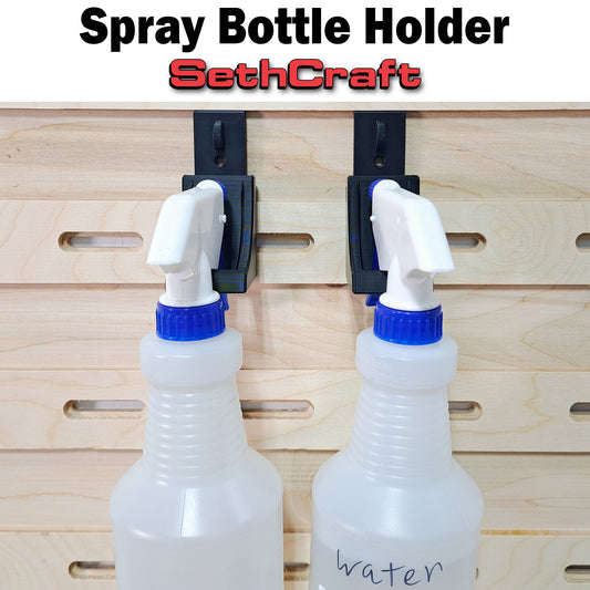 Spray Bottle Holder - French Cleat
